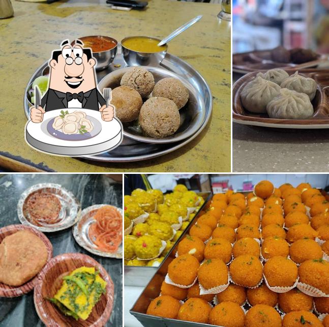 Dumplings at Rajasthani Misthan Bhandar