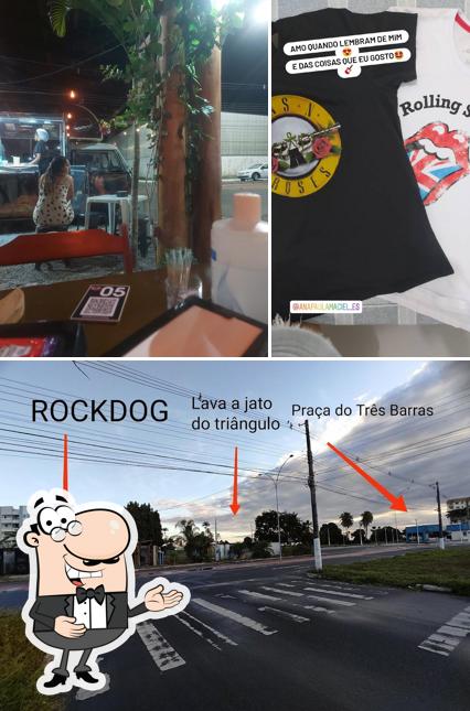 Here's a photo of RockDog Hotdogueria