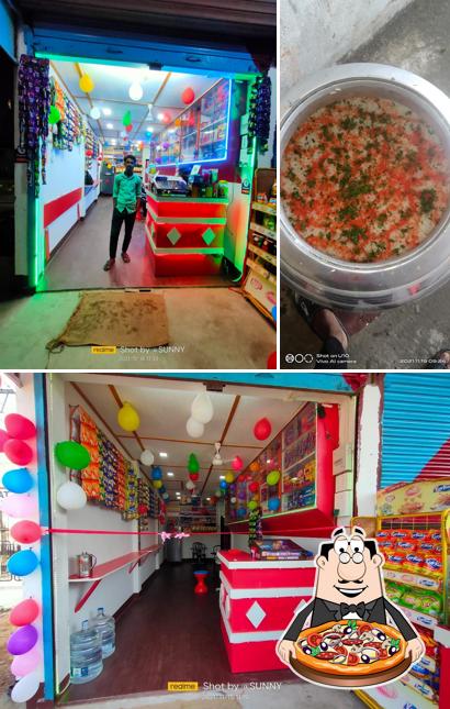 Get pizza at Saraighat Juice & Biryani Hub