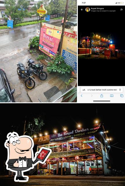Check out how The Royal Darbar - MultiCusine Restaurant looks outside