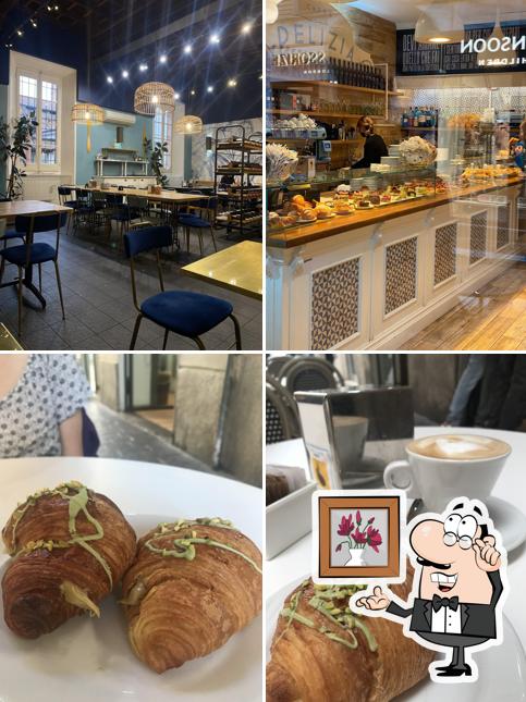 Gli interni di Delizia Caffè