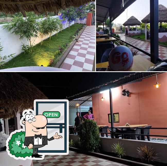 The exterior of Asli Nellore Family Dhaba and Restaurant