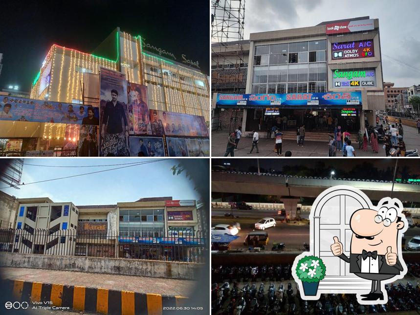 Check out how Sangam Sarat Theatre looks outside