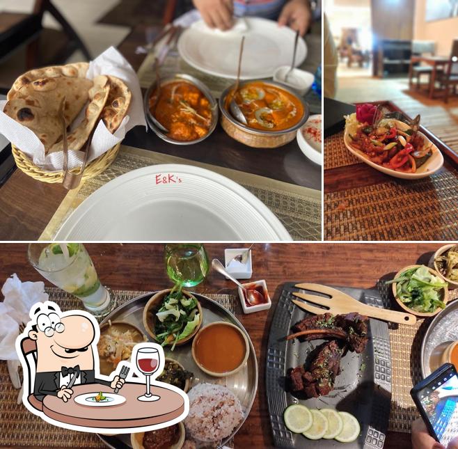 Meals at E & K Restaurant
