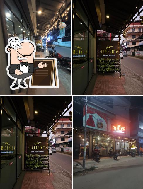 Enjoy the view at the outside area of Just Tiffin's Caterers LLP