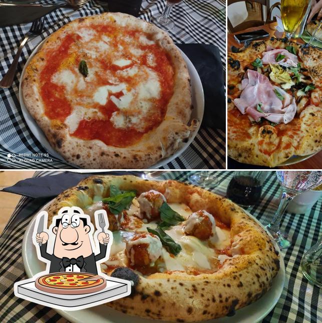 A La Grappoletta, puoi goderti una bella pizza