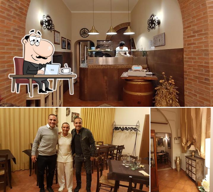 Gli interni di Pizzeria Sarda