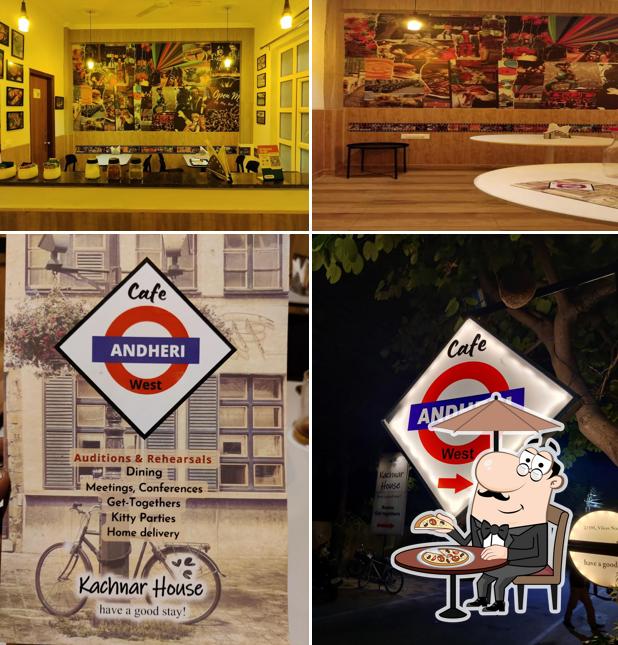 The image of exterior and interior at Cafe Andheri West, Lucknow