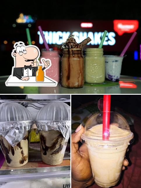 Enjoy a beverage at Have More Thickshakes
