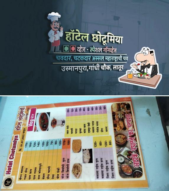 Meals at Hotel Chotumiyan (main branch)