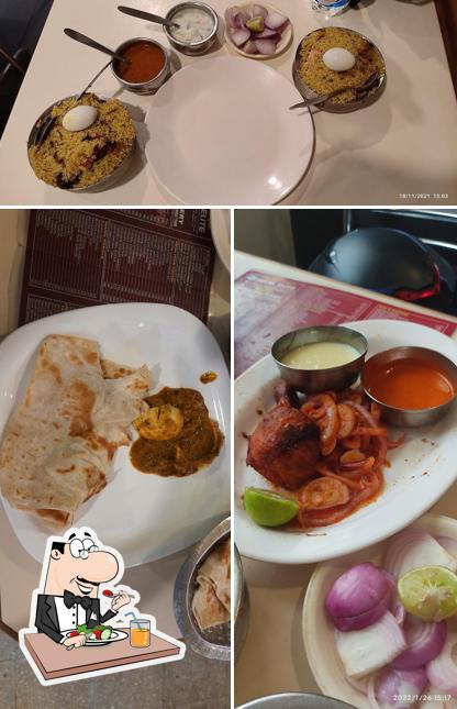 Food at Elite Restaurant