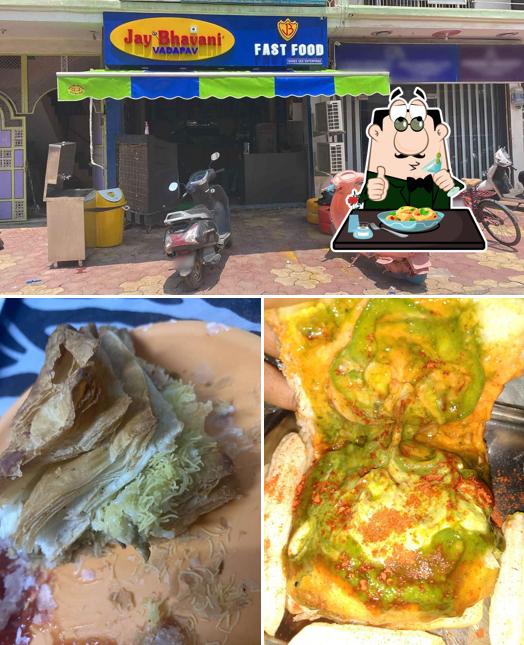 Jay bhawani vada pav is distinguished by food and exterior