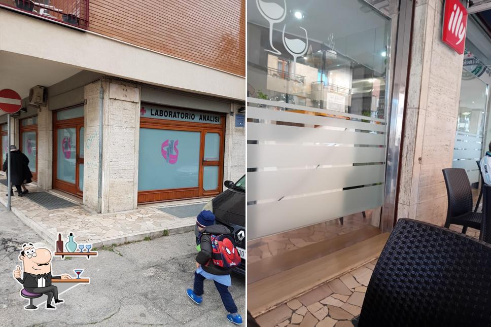 Gli interni di La villa caffè
