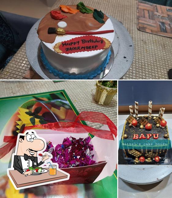 Food at Mittal's Cake House (home bakers)