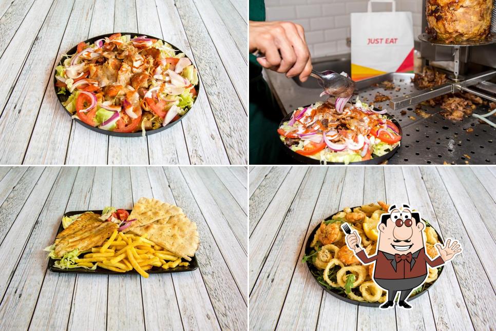 Platti al Pizzeria Batti Cinque