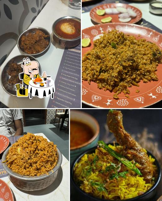 Food at Subbarao Military Hotel