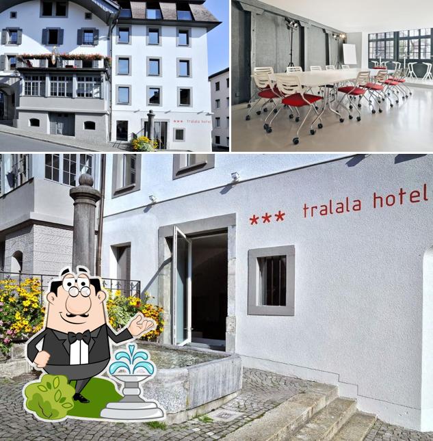 Dai un’occhiata alla foto che raffigura la esterno e interni di Tralala Hôtel Montreux