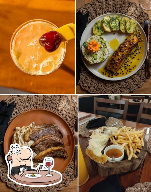 Platos en Restaurante Moinho 332