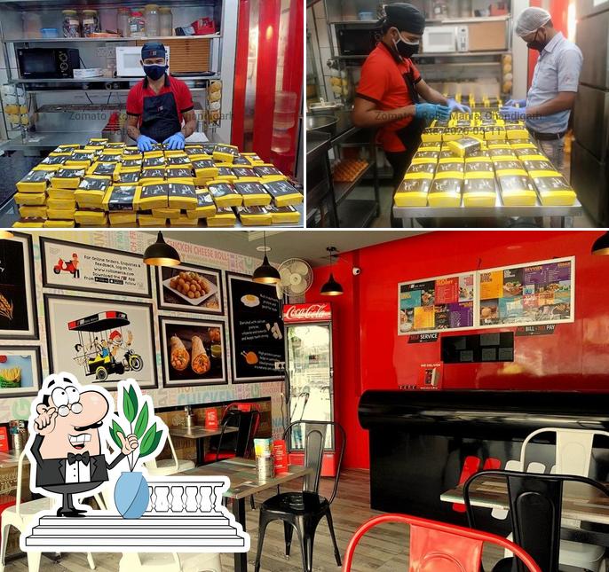 Check out the photo showing exterior and interior at Rolls Mania
