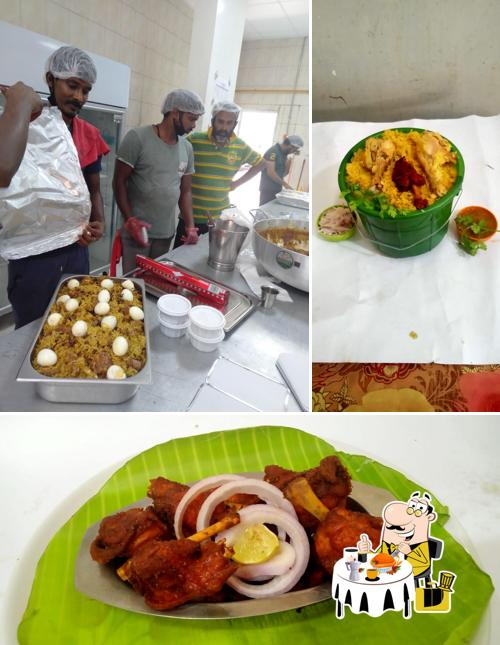 Food at Saleem Biriyani
