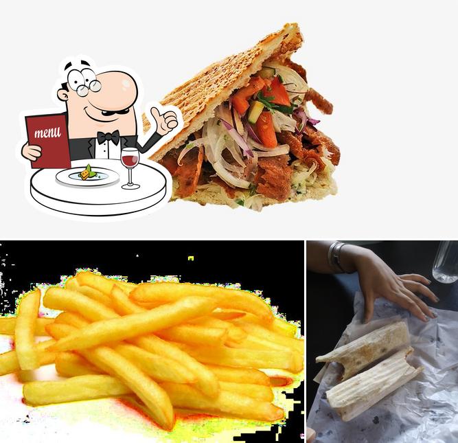 Food at THE EXOTIC SHAWARMA