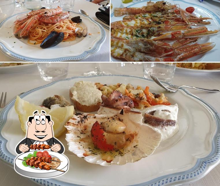 Scampi al Trattoria Al Fassinaro