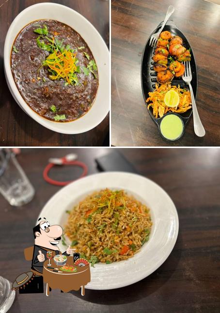 Food at Unwind Cafe