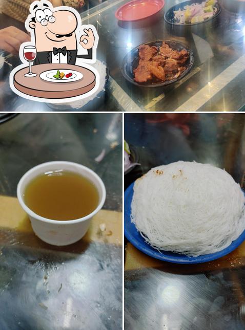 Food at Golden Shahi Kabab Center