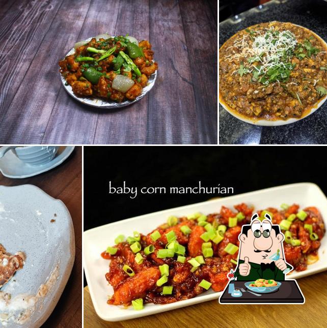 Food at Santosh family dhaba