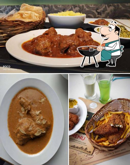 The Bhoj Company, Saltlake Sec V provides meat meals