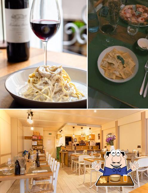 La foto di cibo e interni da Cipollino Pasta & Pizza gourmet