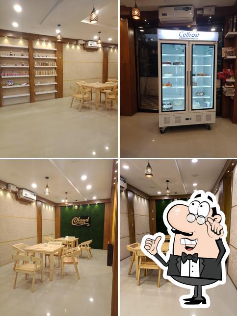 The interior of Cloud Cakes