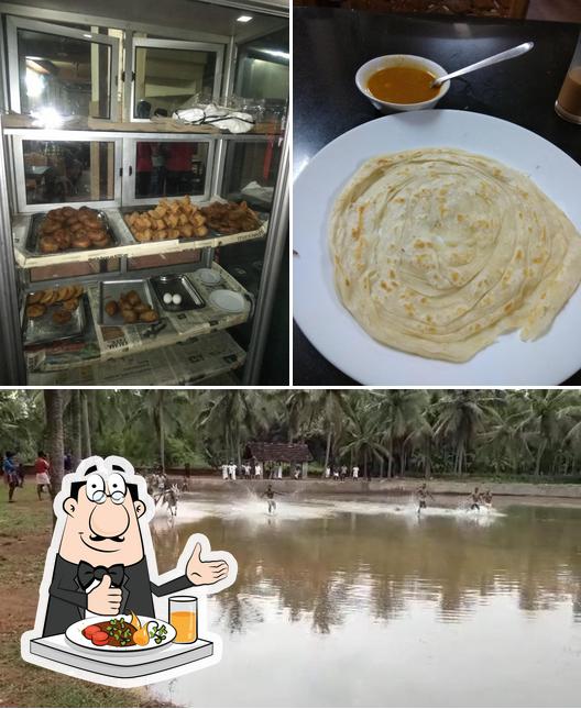 Take a look at the photo depicting food and exterior at Kings Restaurant