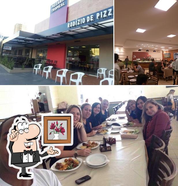 Veja imagens do interior do Pizzaria Tropical
