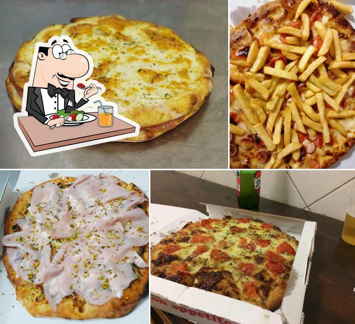 Cibo al Pizzeria da asporto L'antica tradizione