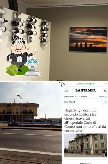 Bar Bergoglio si caratterizza per la esterno e vino