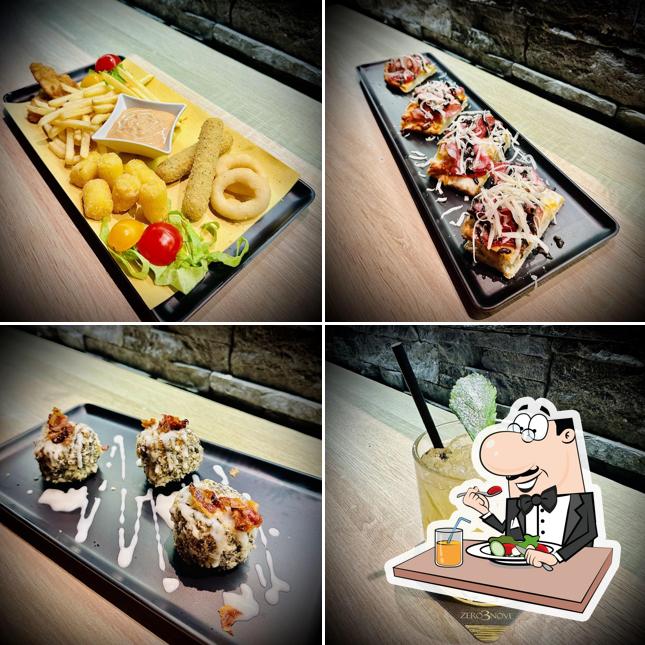 Cibo al Zero3nove Cocktail Bar Monza