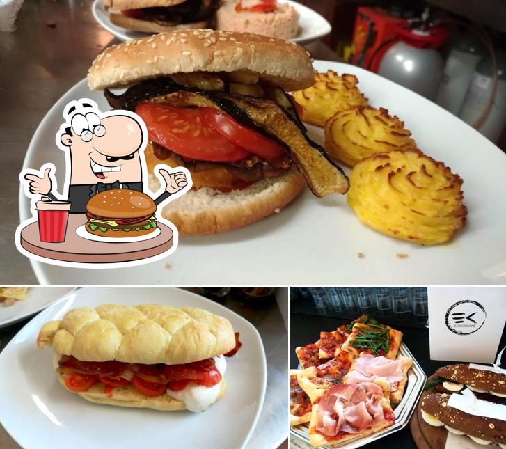 Prova un hamburger a E-Workafé Faenza