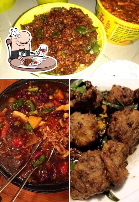 Pick meat dishes at 5 spice