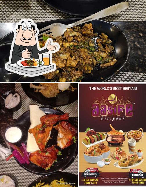 Meals at aasife biriyani