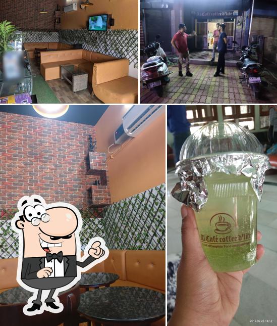 Check out how Al Cafe Coffee d'lite looks inside