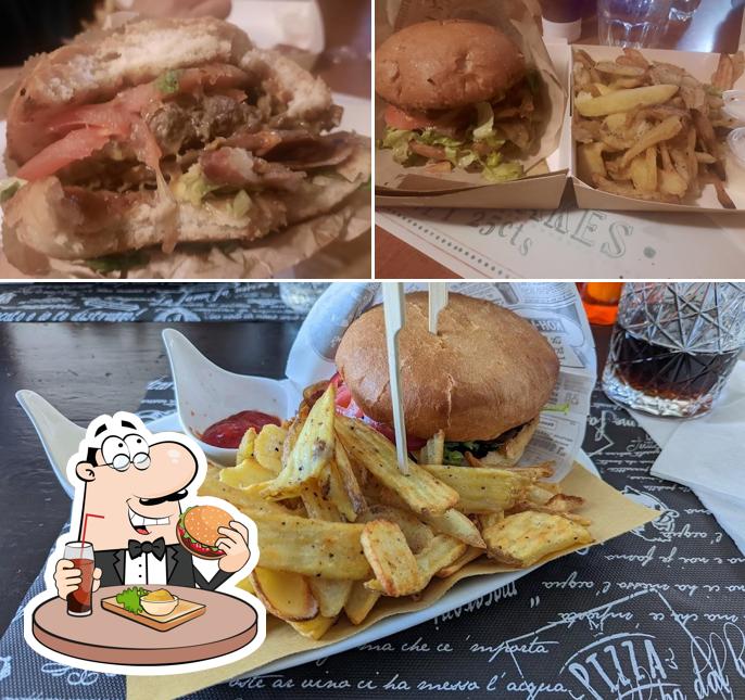 Prenditi un hamburger a Bar Fiorino