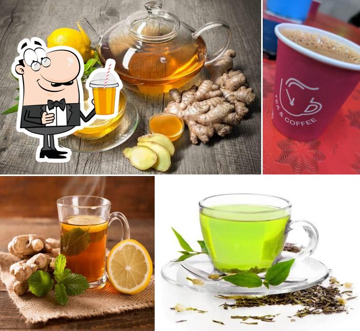 Enjoy a beverage at CHAI BISCUIT
