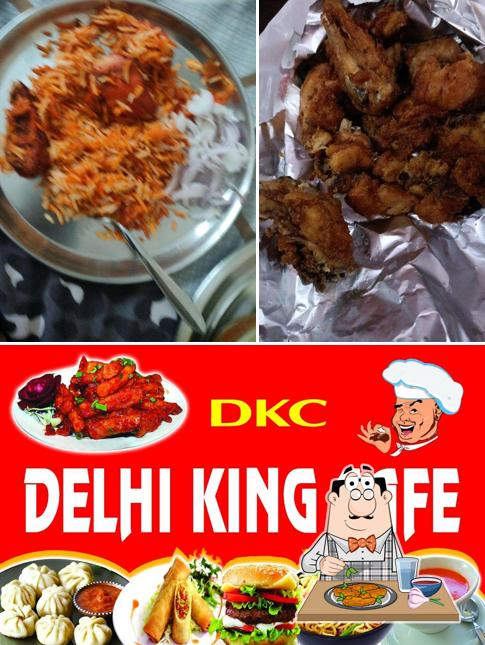 Chicken wings at DELHI KING CAFE