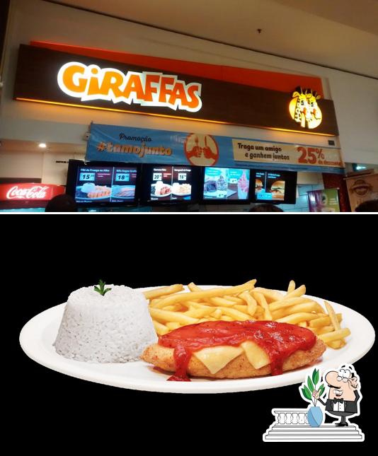 O exterior do Giraffas Shopping Nova América