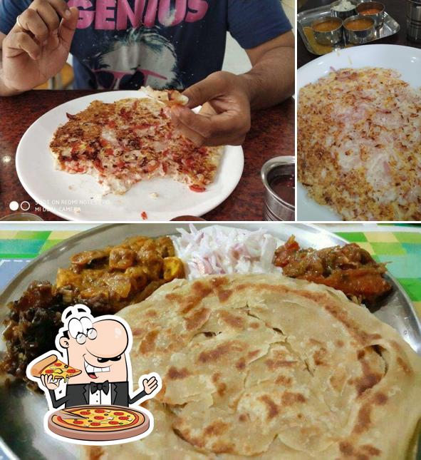 Get pizza at Sree Saravana Bhavan
