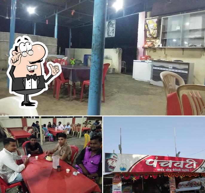 The interior of HOTEL PANCHAVATI