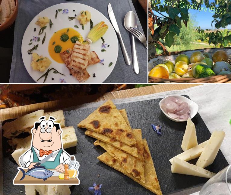 Salmone grigliato al OrtoPì Country Canapa House