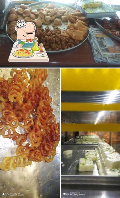 Food at Pandit Ji restaurant and Dairy