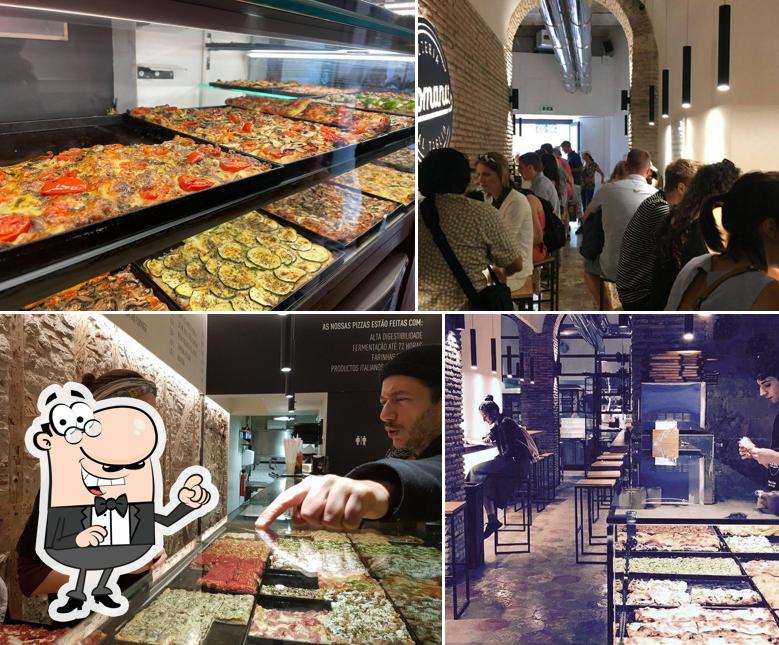 Gli interni di Romana Pizza